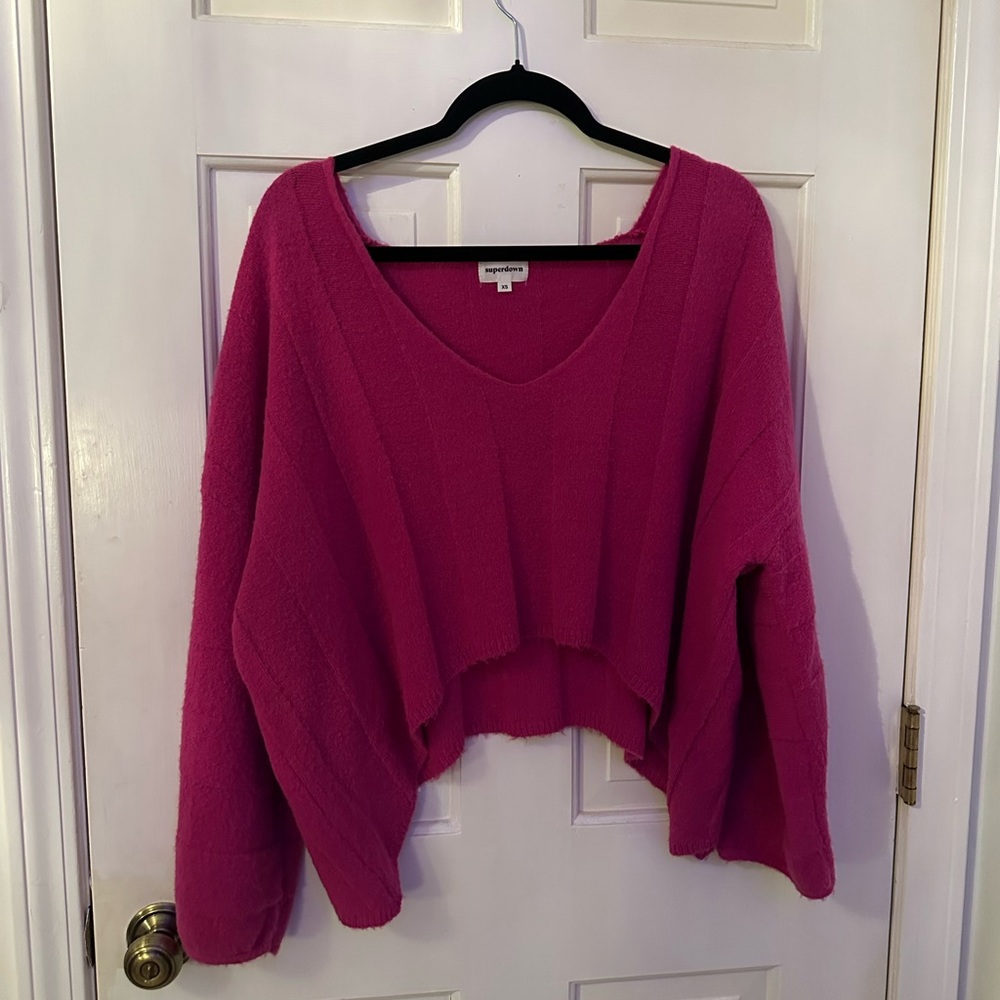 *Superdown* Fuchsia Sweater